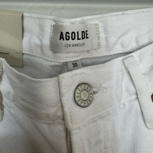 AGOLDE 90s Crop Straight-Leg Jeans size 30 - Picture 6 of 14